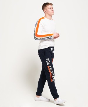 Superdry Track & Field Lite Férfi Sportruházat Sötétkék | LAIGP5461